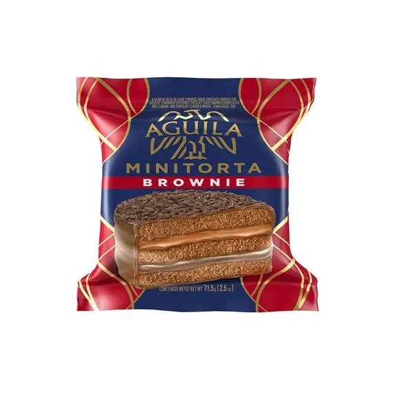 ALF. MINITORTA BROWNIE X 71.5 G ALF. MINITORTA BROWNIE X 71.5 G - Imagen 1