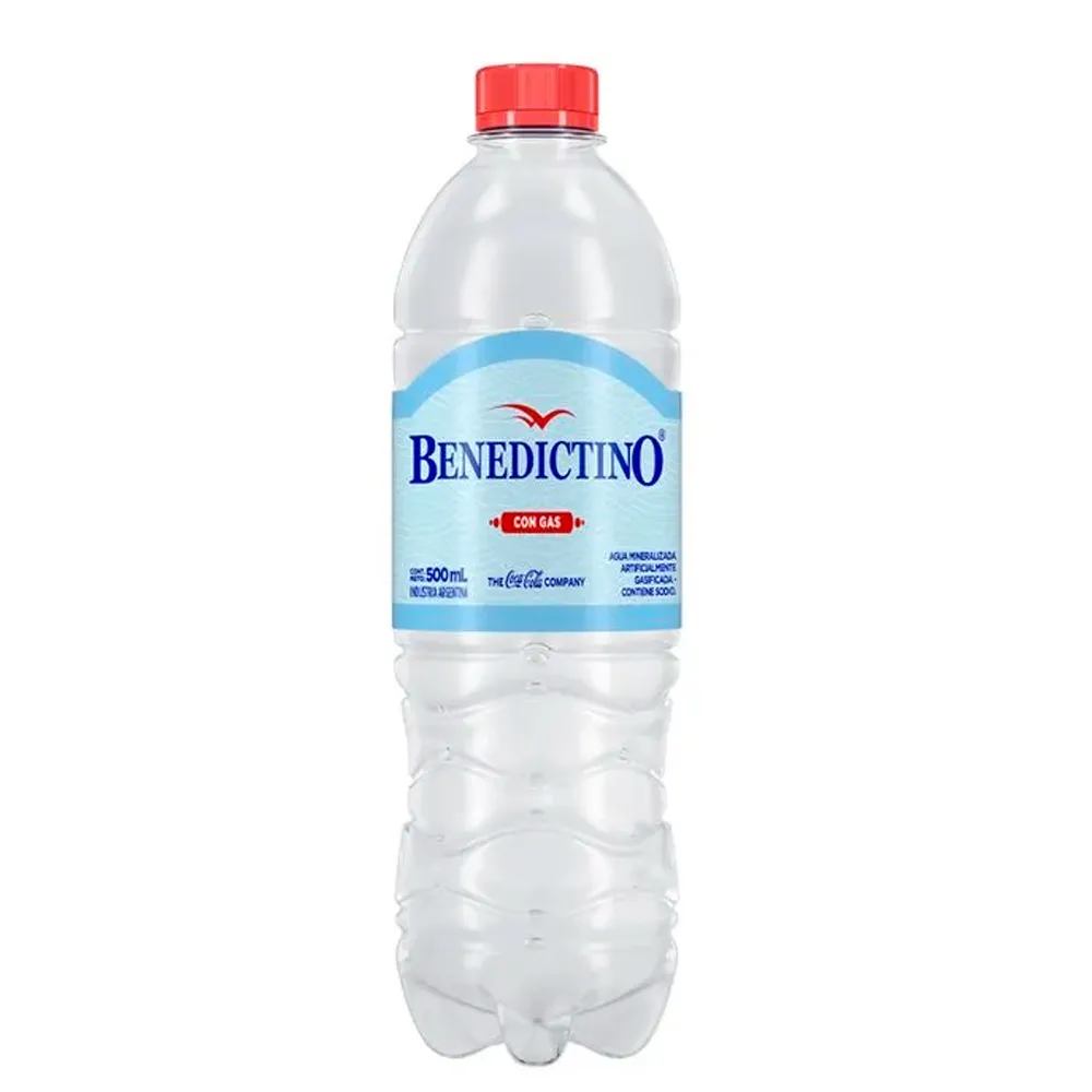 AGUA BENEDICTINO 500 ML C GAS AGUA BENEDICTINO 500 ML C/GAS - Imagen 1