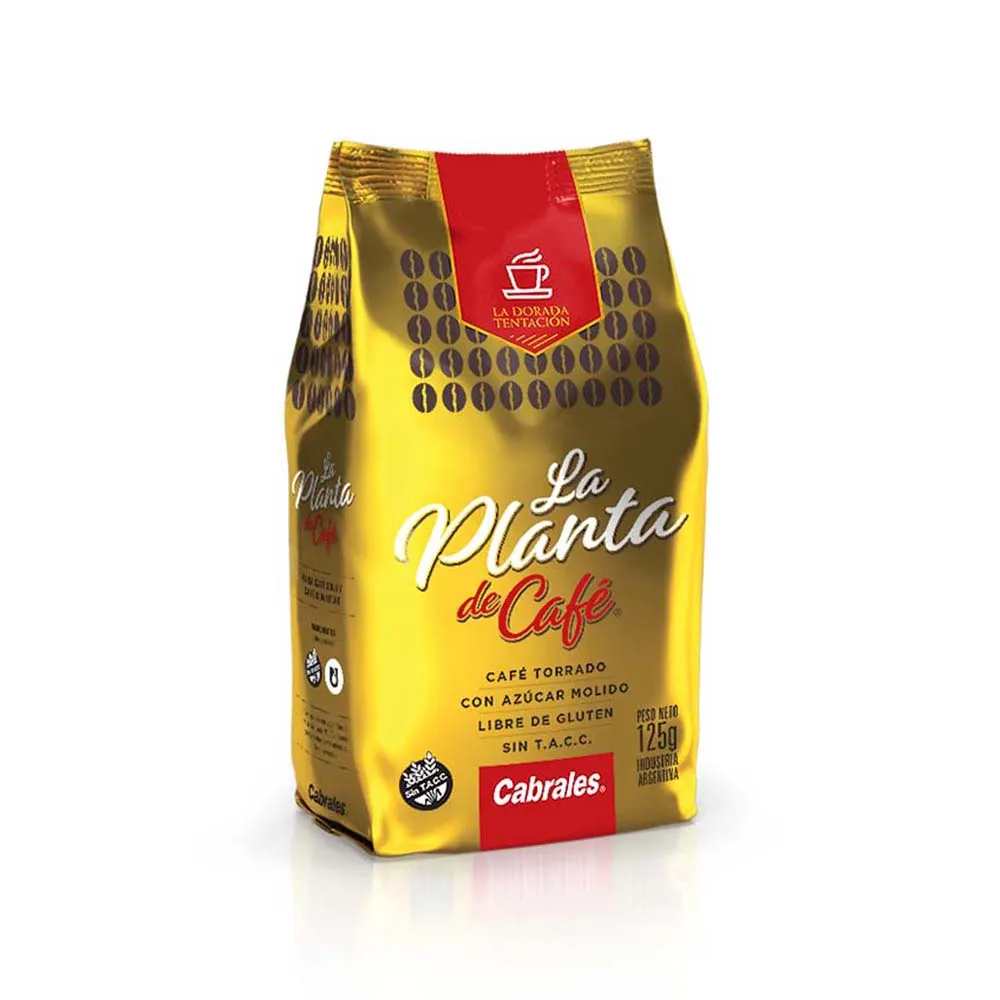 CAFE PLANTA DE CAFE MOLIDO 125 Grs CAFE PLANTA DE CAFE MOLIDO 125 Grs - Imagen 1
