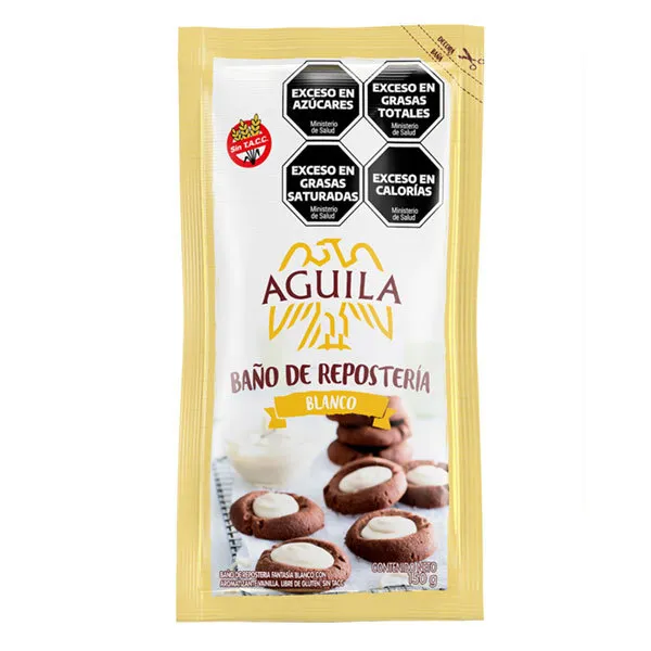 Chocolate Aguila Baño Repostero Blanco x 150g Chocolate Aguila Baño Repostero Blanco x 150g - Imagen 1