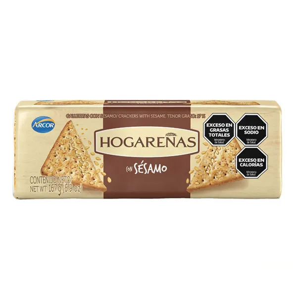HOGAREÑAS SESAMO X 189 GR HOGAREÑAS SESAMO X 189 GR - Imagen 1