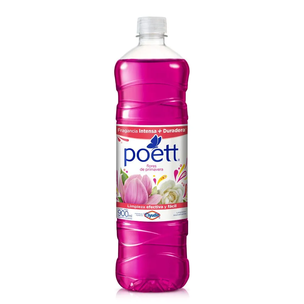 LIMPIADOR POETT FLORES DE PRIMAVERA X 900ML LIMPIADOR POETT FLORES DE PRIMAVERA X 900ML - Imagen 1