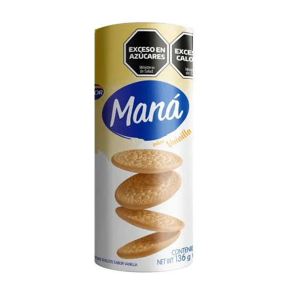 MANA SABOR VAINILLA X 136 G MANA SABOR VAINILLA X 136 G - Imagen 1