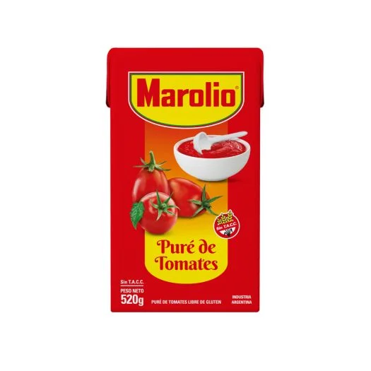 PURE TOMATE MAROLIO 520 Grs PURE TOMATE MAROLIO 520 Grs - Imagen 1