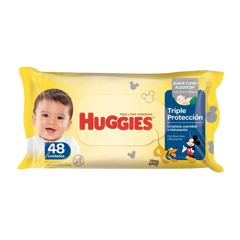 Toallas Humedas Huggies X 48u Toallas Humedas Huggies X 48u - Imagen 1