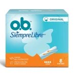 TAMPONES OB SIEMPRE LIBRE SUPER X 8 U