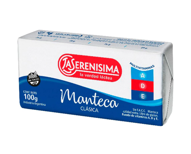 Manteca La Serenisima x 100g Manteca La Serenisima x 100g - Imagen 1