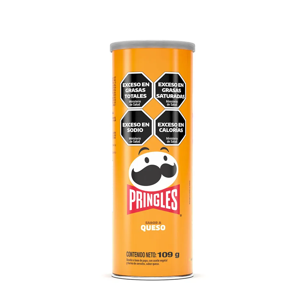 Papas Fritas PRINGLES Queso x 109g Papas Fritas PRINGLES Queso x 109g - Imagen 1