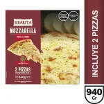 Pizza Mozzarella x2u SIBARITA x 940g