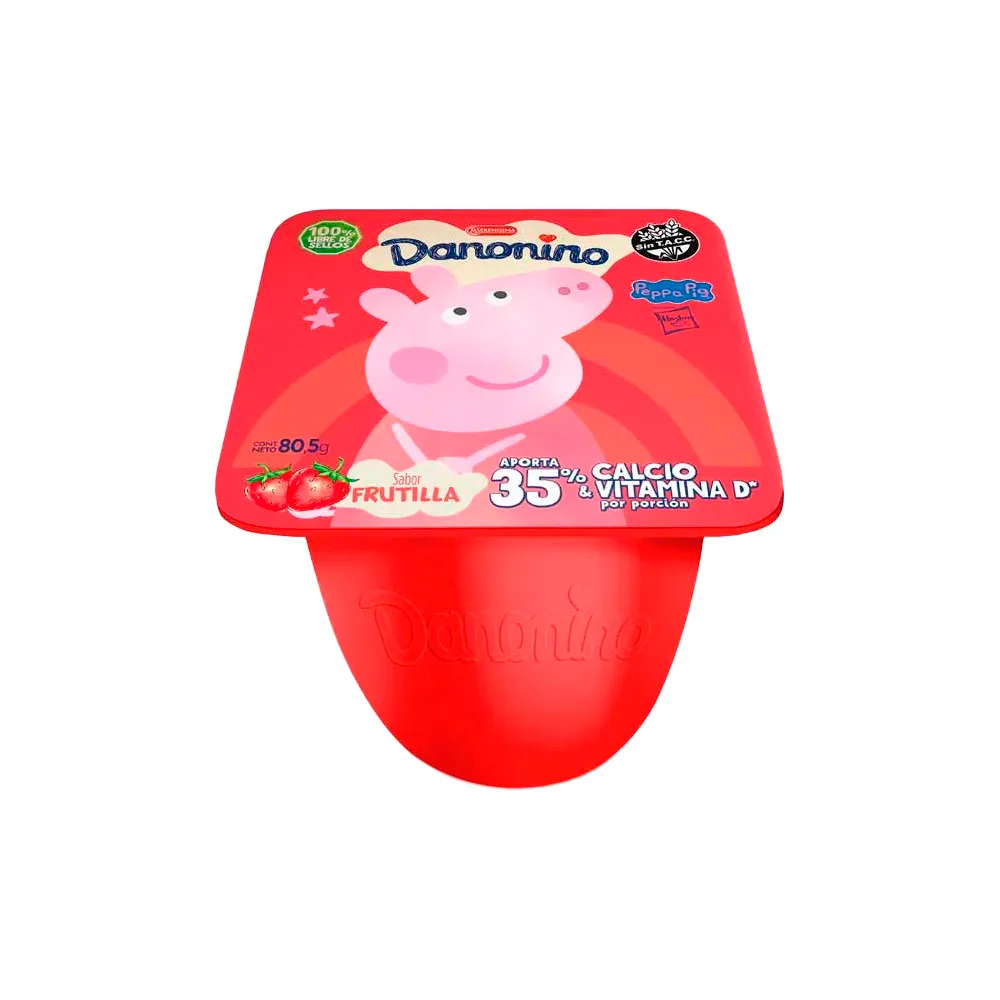 YOGUR DANONINO FRUTILLA X 80,5G