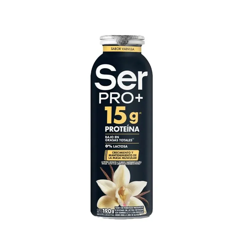 Yogur Bebible SER Pro+ Vainilla x 190g Yogur Bebible SER Pro+ Vainilla x 190g - Imagen 1