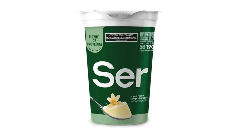 Yogur Firme SER Vainilla x 190g Yogur Firme SER Vainilla x 190g - Imagen 1