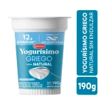 Yogur Griego Natural S/Endulzar YOGURISIMO x 190g