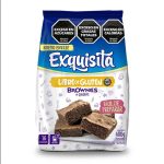 Brownies de Chocolate S/Gluten EXQUISITA x 400g